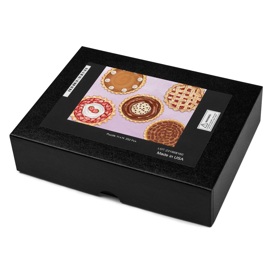 Delicious Pie Jigsaw Puzzle by Wolf Pup Creative