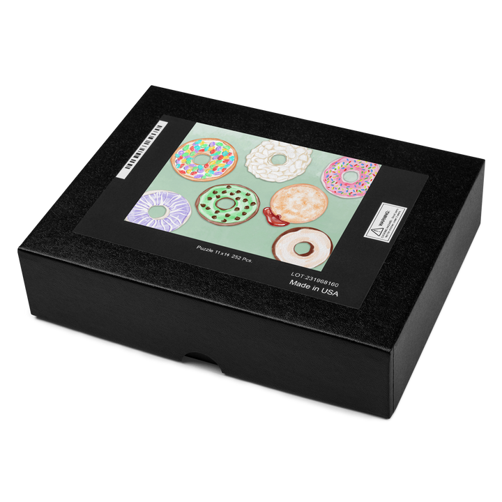 Yummy Donuts Puzzle by Wolf Pup Creative