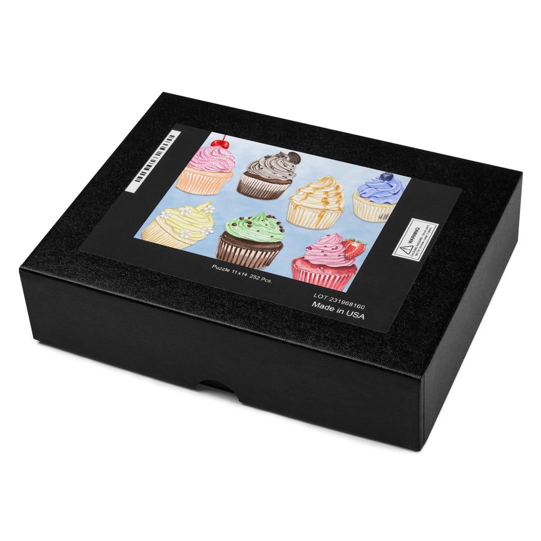 Yummy Cupcake Jigsaw Puzzle by Wolf Pup Creative