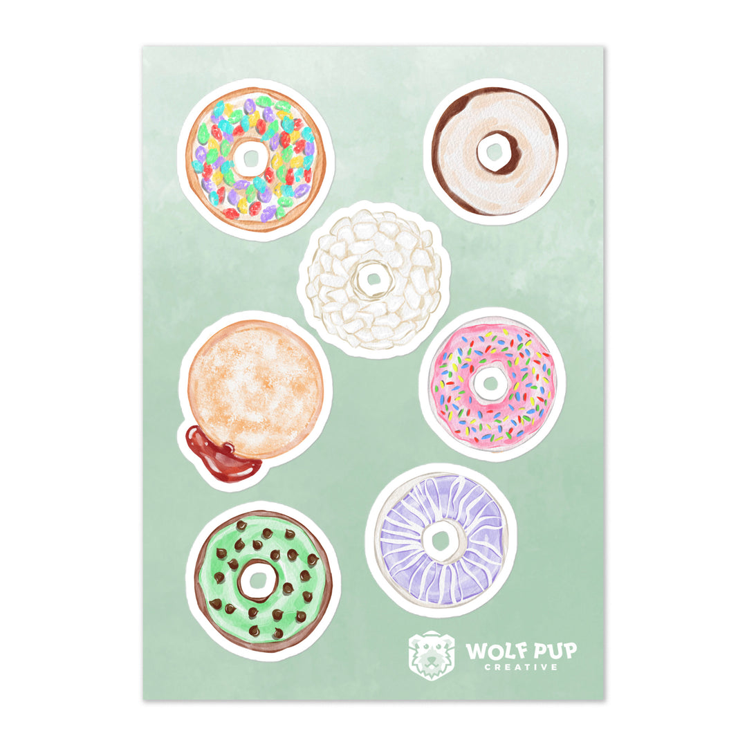 Donut Sticker Sheet