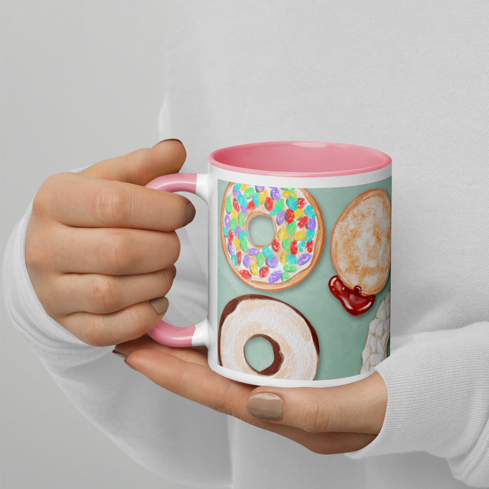 Yummy Donut Mug by Wolf Pup Creative
