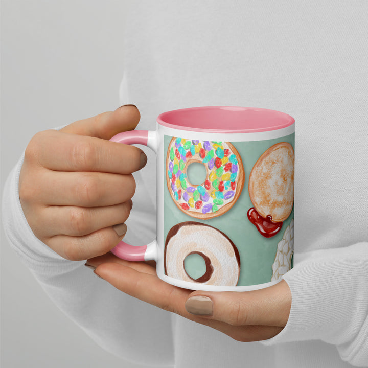 Yummy Donut Mug by Wolf Pup Creative