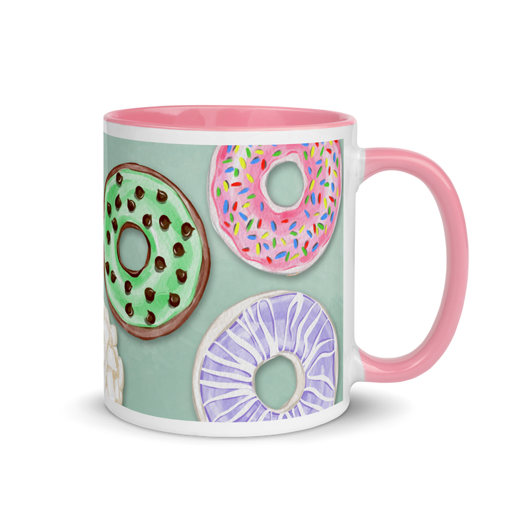 Yummy Donut Mug by Wolf Pup Creative