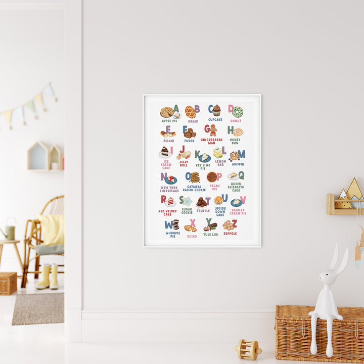 Baking ABCs Poster