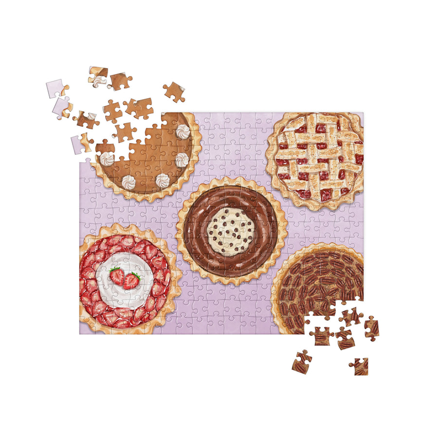 Delicious Pie Jigsaw Puzzle by Wolf Pup Creative