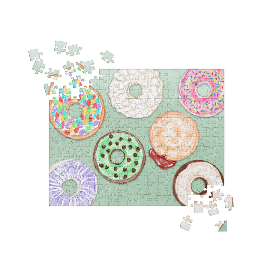 Yummy Donuts Puzzle by Wolf Pup Creative