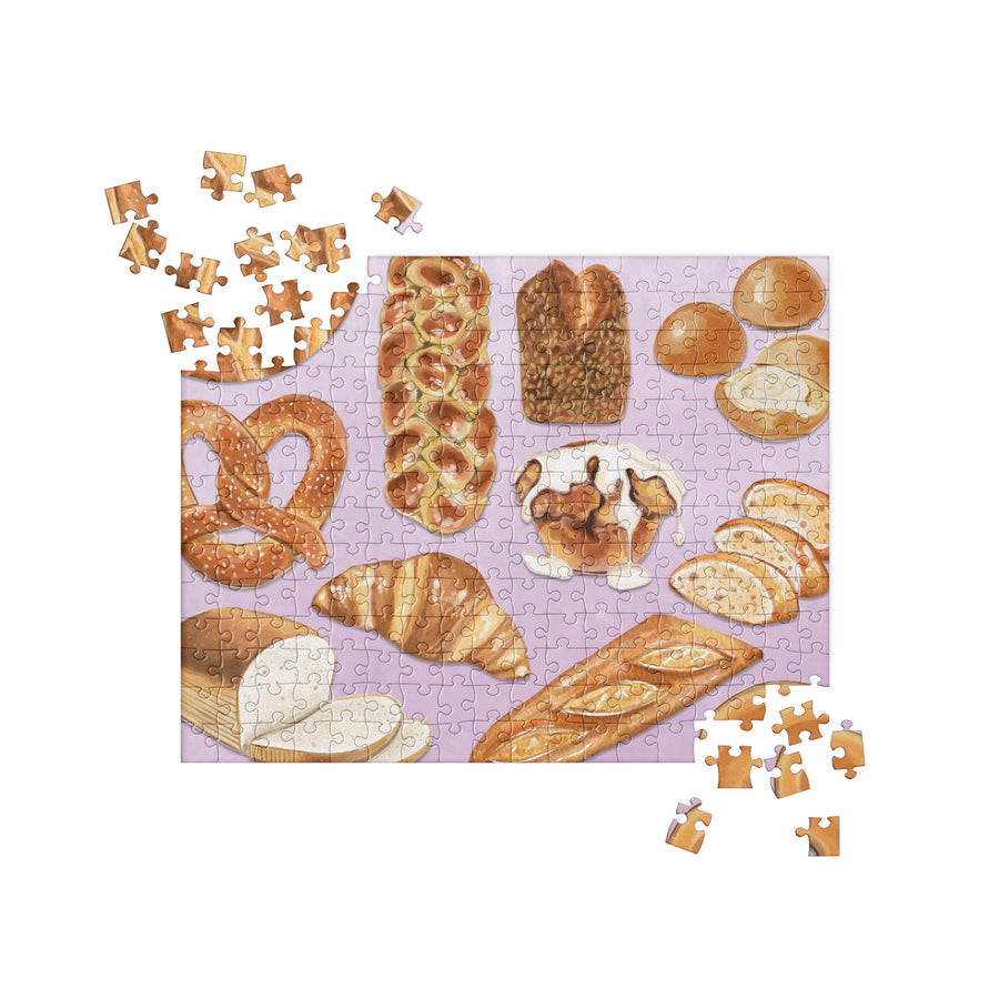 Bread Jigsaw Puzzle by Wolf Pup Creative