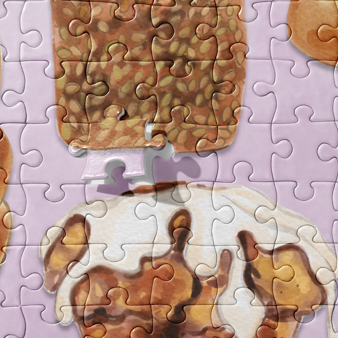 Bread Jigsaw Puzzle by Wolf Pup Creative