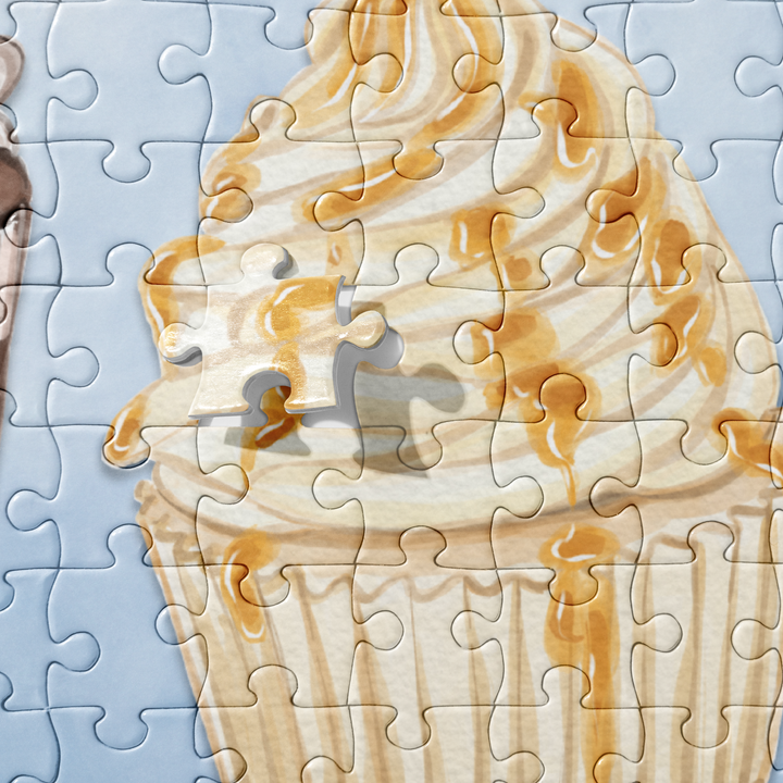 Yummy Cupcake Jigsaw Puzzle by Wolf Pup Creative