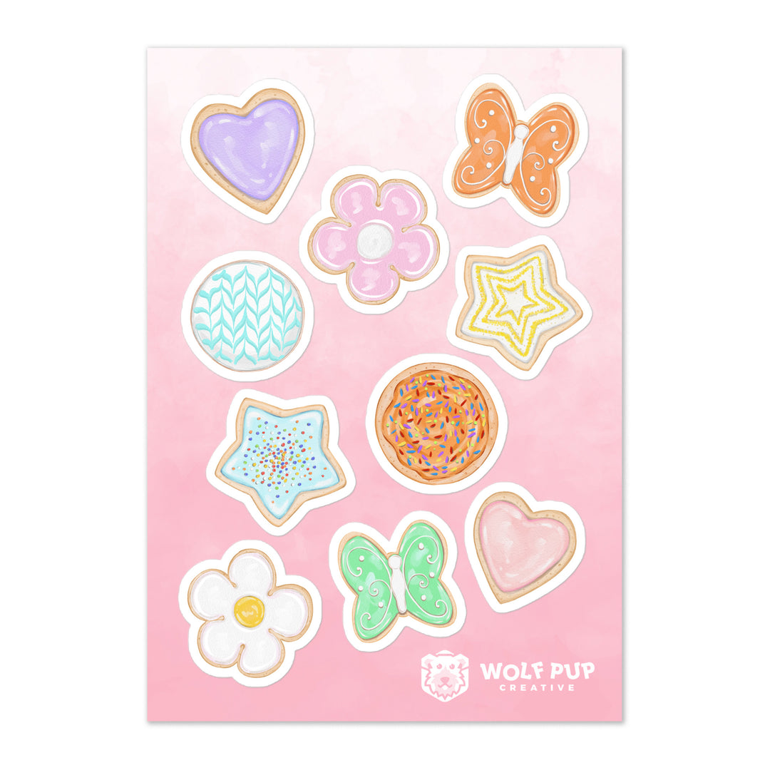 Cookie Sticker Sheet