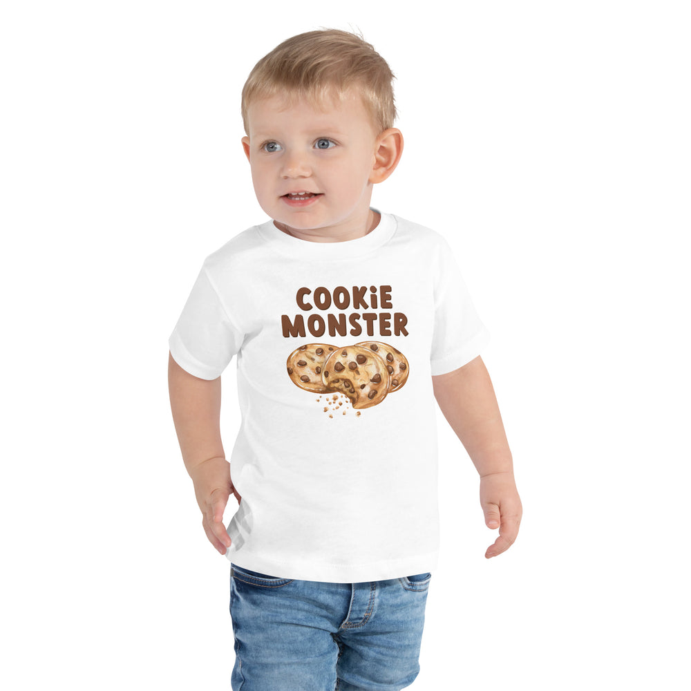 Cookie Monster Short Sleeve Tee by Wolf Pup Creative