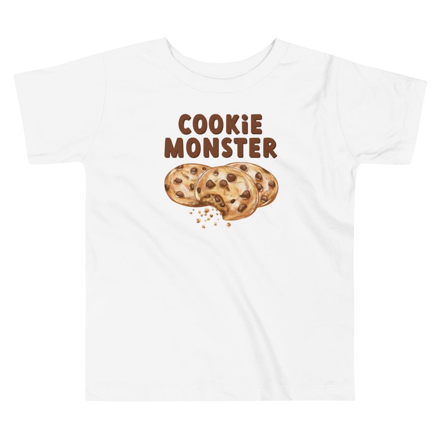 Cookie Monster Short Sleeve Tee by Wolf Pup Creative